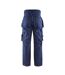 Pantalon  multipoches doublé hiver Blaklader 100% coton croisé-2