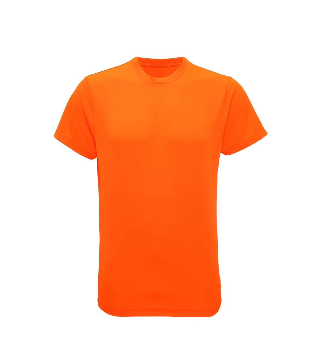 T-shirt de fitness à manches courtes homme orange fluo Tri Dri