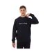 Sweat Style Texte Homme Bleu Marine Blanc Lyle & Scott-2