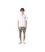 Chemise Manches Courtes Spike Island Homme Blanc Pretty Green-1