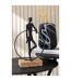 Statuette Déco Femme Anneau 32cm Noir-2