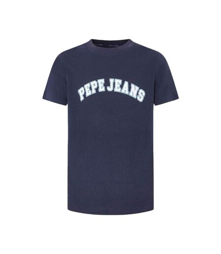 T-shirt marine homme pepe jeans clement - l