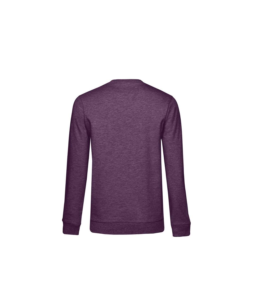 Sweat femme violet chiné B&C