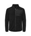 Mens Cascade Sherpa Fleece Jacket Black Cutter & Buck-1