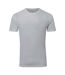 T-shirt Motif/style Texturé Homme Gris TriDri-1