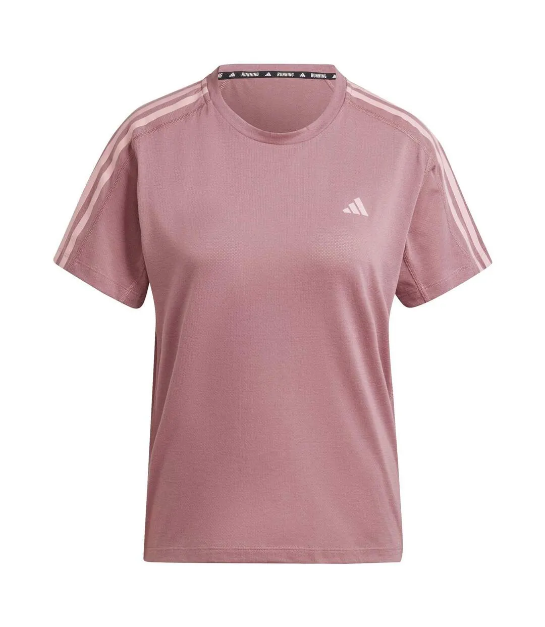 T-shirt Own The Run Femme Rouge Cramoisi Adidas-2