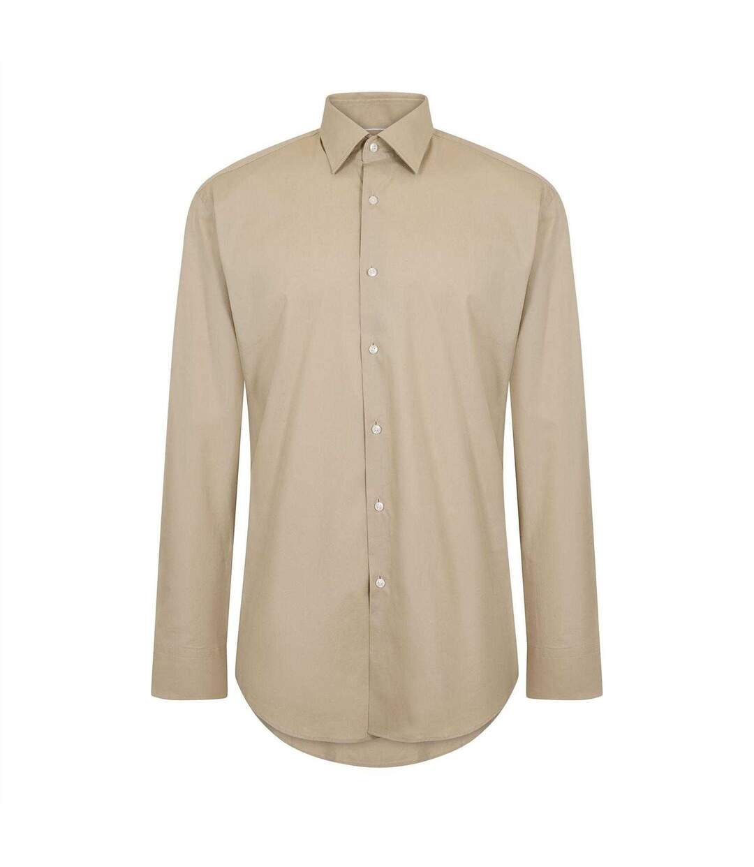 Chemise Habillée Kent Homme Beige Hugo Boss-1