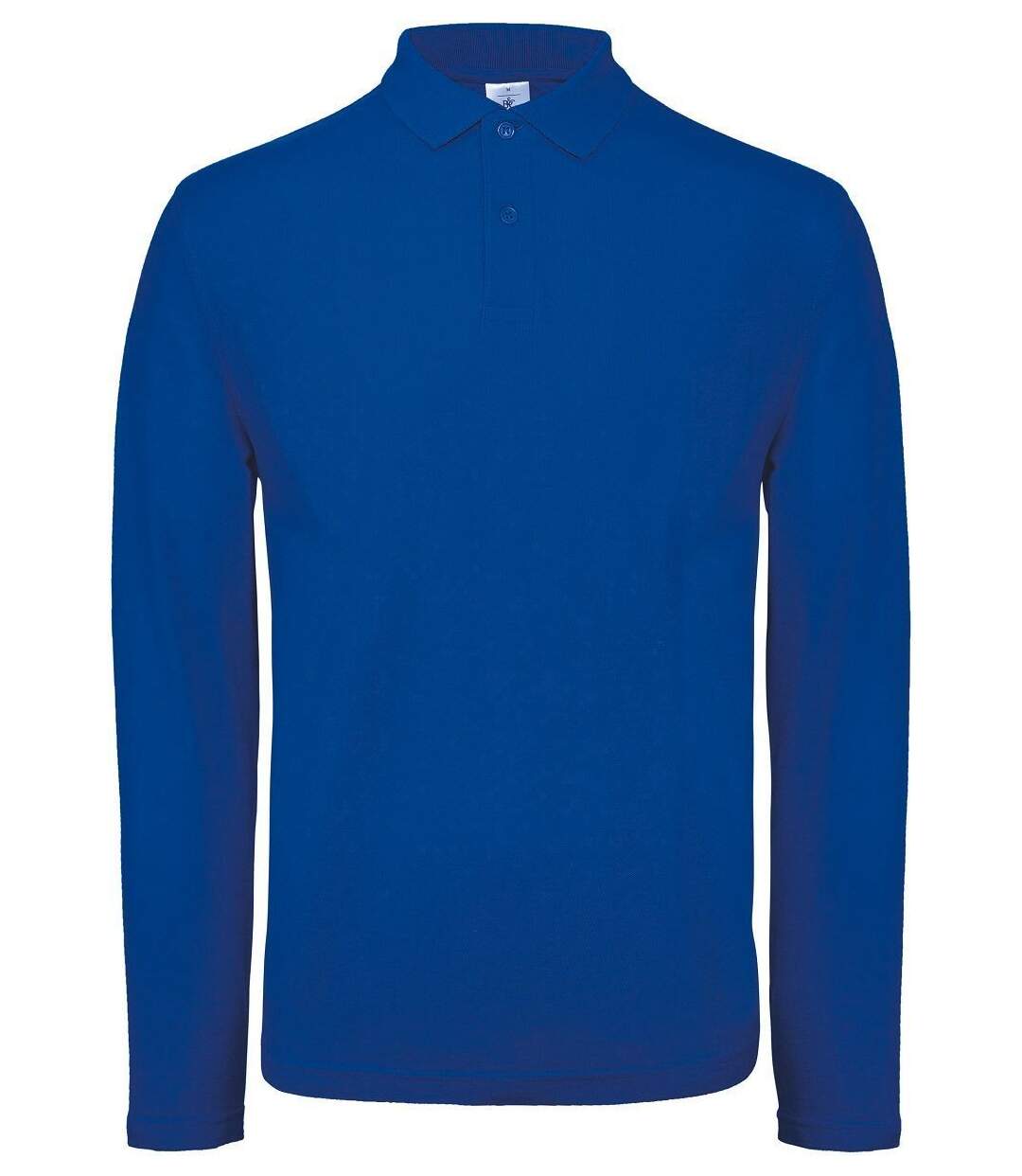 Polo manches longues - Homme - PUI12 - bleu roi