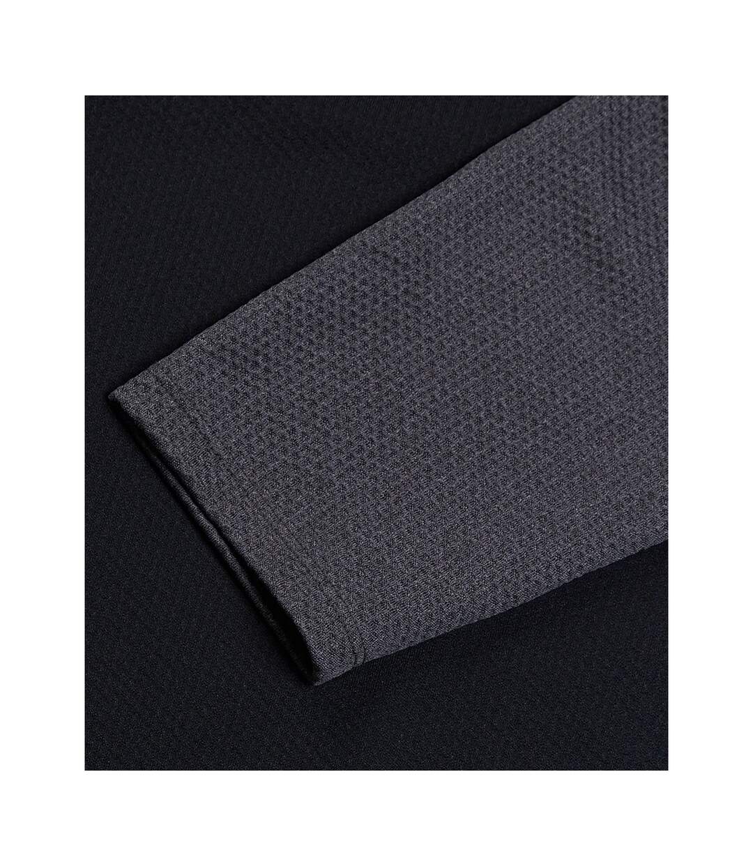 Haut Thermique Elite Homme Noir Gris Foncé Chiné Canterbury-4