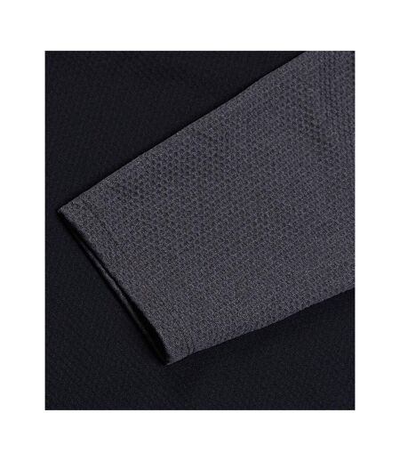 Haut Thermique Elite Homme Noir Gris Foncé Chiné Canterbury