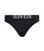 Womens/ladies Classic Plain Bikini Bottoms Black Calvin Klein-2