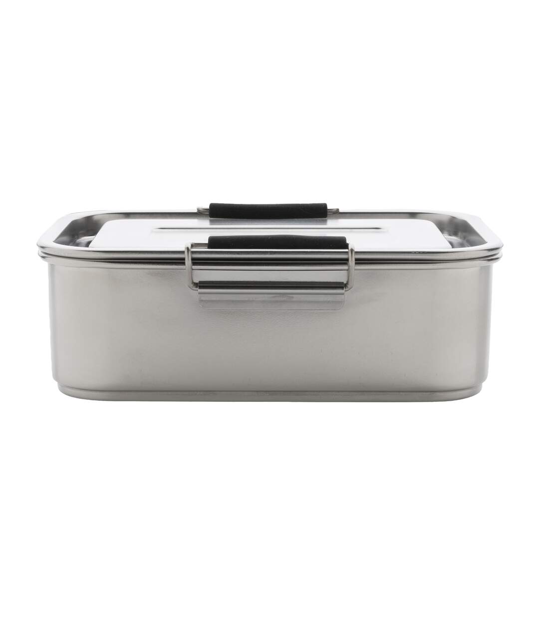 Recycled stainless steel lunch box one size silver XD Collection-3