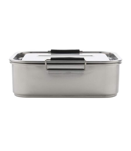 Recycled stainless steel lunch box one size silver XD Collection