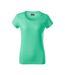T-shirt Resist Femme Bleu Sarcelle Rimeck-1