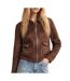 Veste marron femme morgan gliva-1