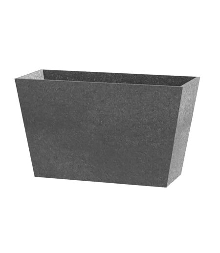 Tierra verde trough planter 50cm steel grey Primeur