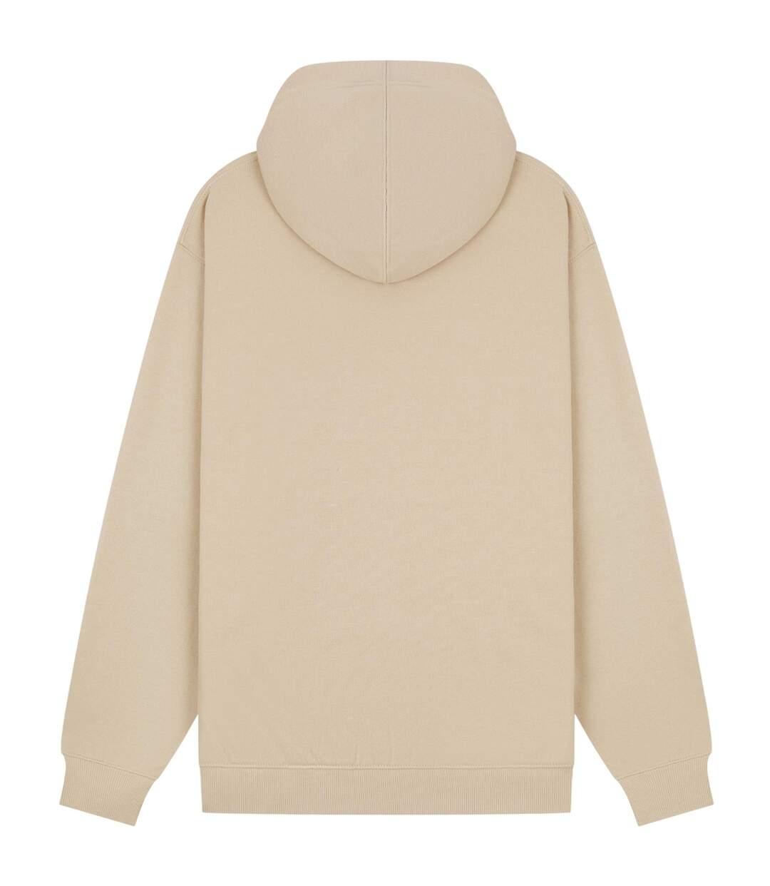 Unisex Adult Premium Boxy Oversized Full Zip Hoodie Stone Casual Classics-2
