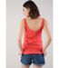 Débardeur en maille côtelée pour femme YLLA-4