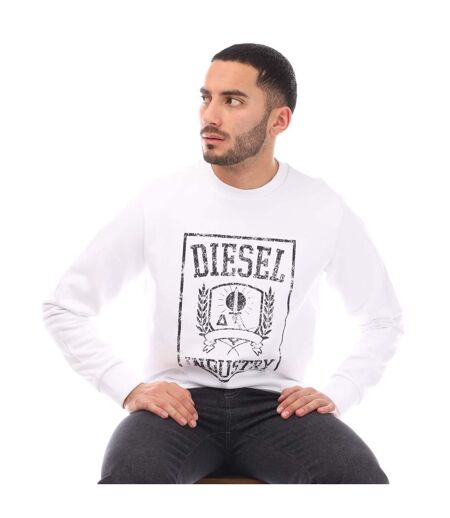 Mens S-gir 11-6 Sweatshirt White Diesel