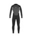Urban Beach Mens Blacktip Monochrome Long-Sleeved Wetsuit (Black/Gray) - UTRD2449