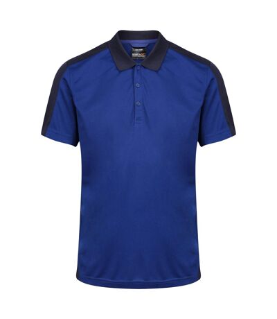 Polo de sport contrast homme bleu clair / bleu marine Regatta