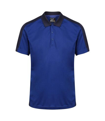 Polo de sport contrast homme bleu clair / bleu marine Regatta