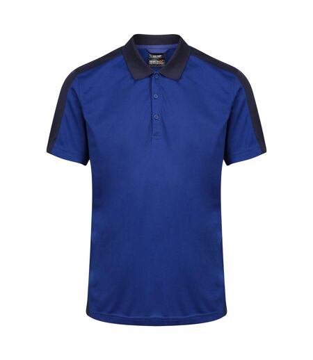 Polo de sport contrast homme bleu clair / bleu marine Regatta