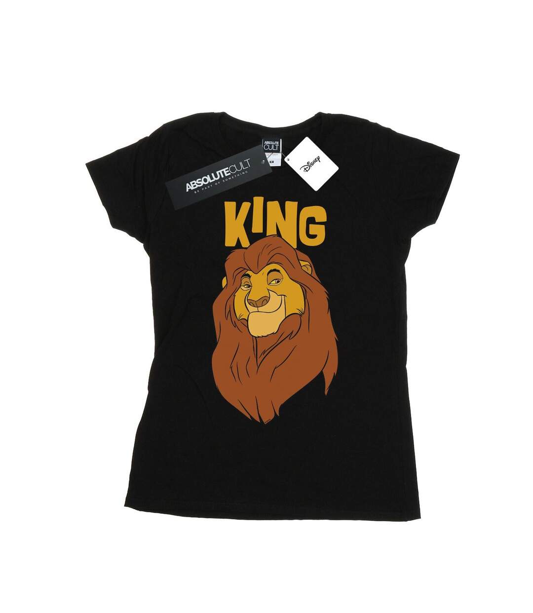 Disney - T-shirt THE LION KING MUFASA KING - Femme (Noir) - UTBI25206-1