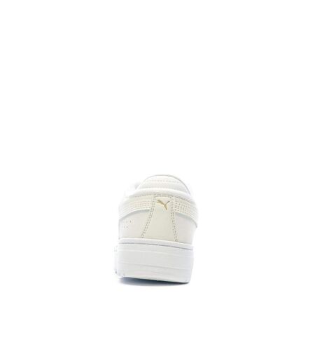 Baskets blanc/beige  femme puma pro sport