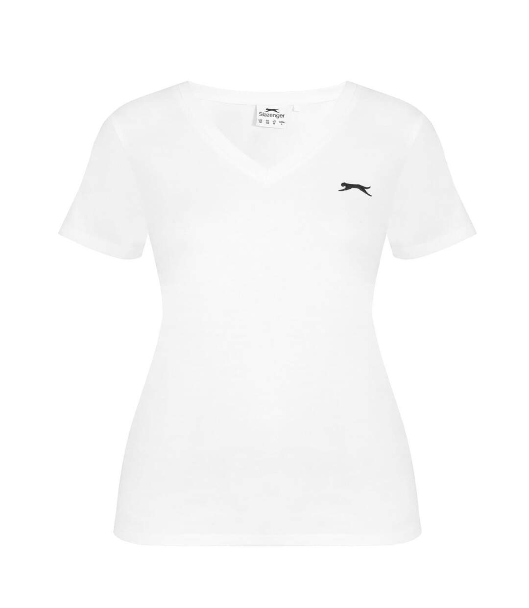 T-shirt Femme Blanc Slazenger-1