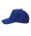 5 panel cotton recycled cap blue XD Collection-4