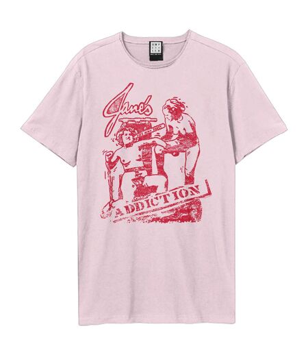 Unisex adult it´s my party jane´s addiction t-shirt pink Amplified