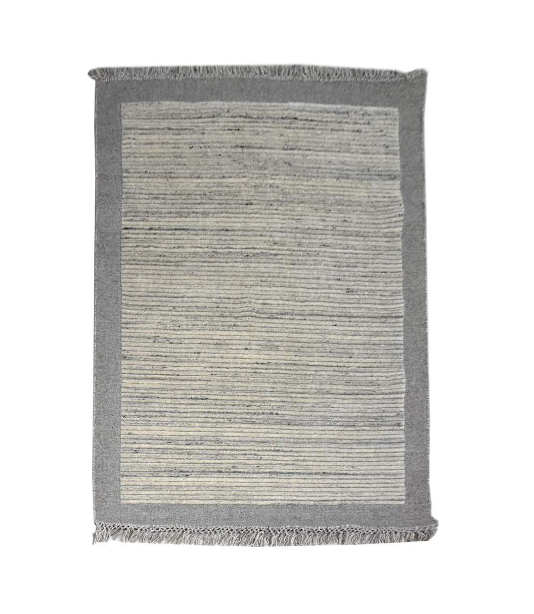 Authentique tapis noué main en laine motif Scandinave  LOUNALI-1