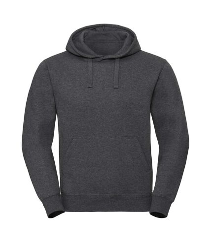 Russell Unisex Authentic Melange Hooded Sweatshirt (Carbon Melange) - UTRW7054
