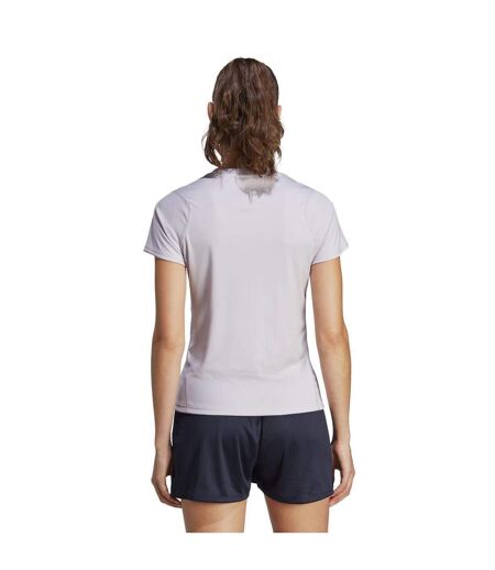 T-shirt parley femme lilas Adidas