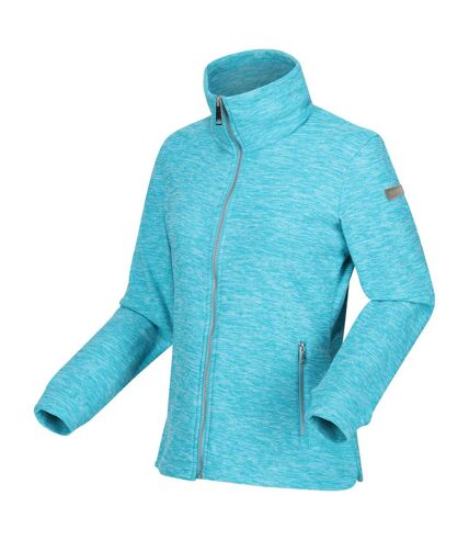 Womens/ladies azaelia marl full zip fleece jacket tahoe blue Regatta