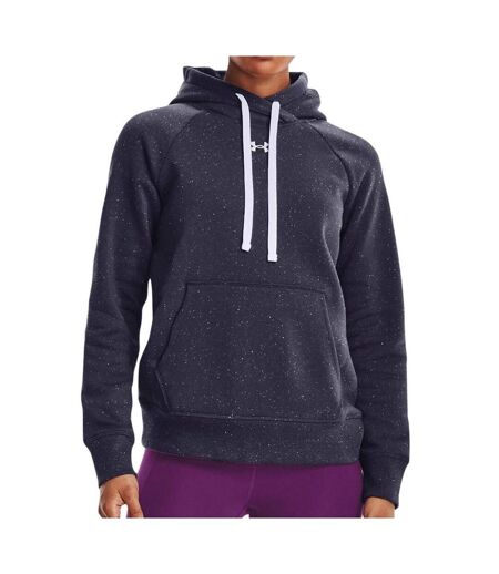 Sweat à capuche Bleu Marine Femme Under Armour Rival - M