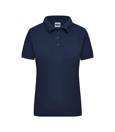 Polo Travail Femme Bleu Marine James And Nicholson