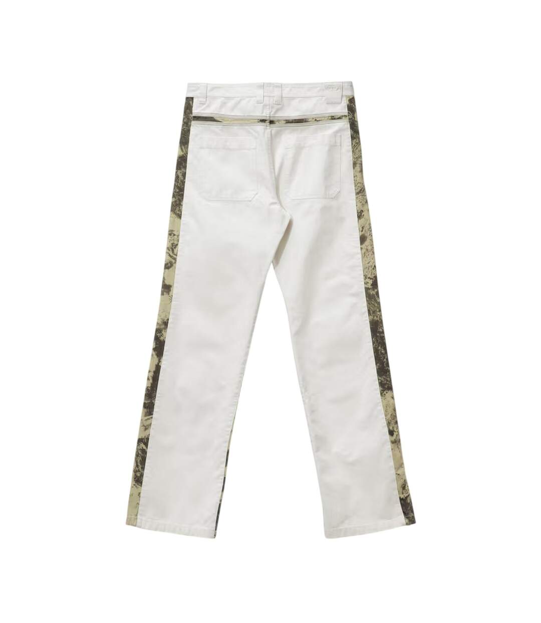 Mens Mich Camo Block Zip-off Relaxed Fit Trousers Grey Diesel-2