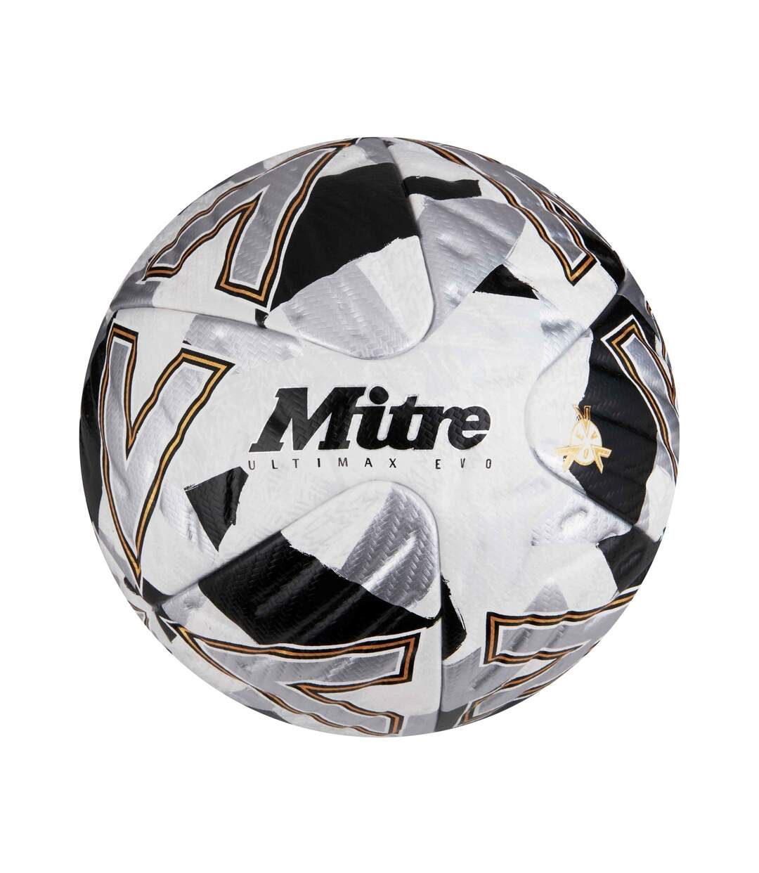 Ballon de foot ultimax evo taille 5 blanc / argenté / noir Mitre-1