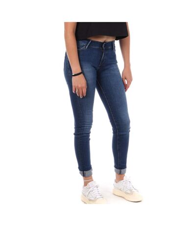 Jean skinny bleu foncé femme teddy smith ava - 24