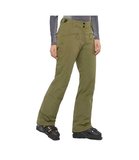 Pantalon De Snowboard Edge Femme Vert Salomon
