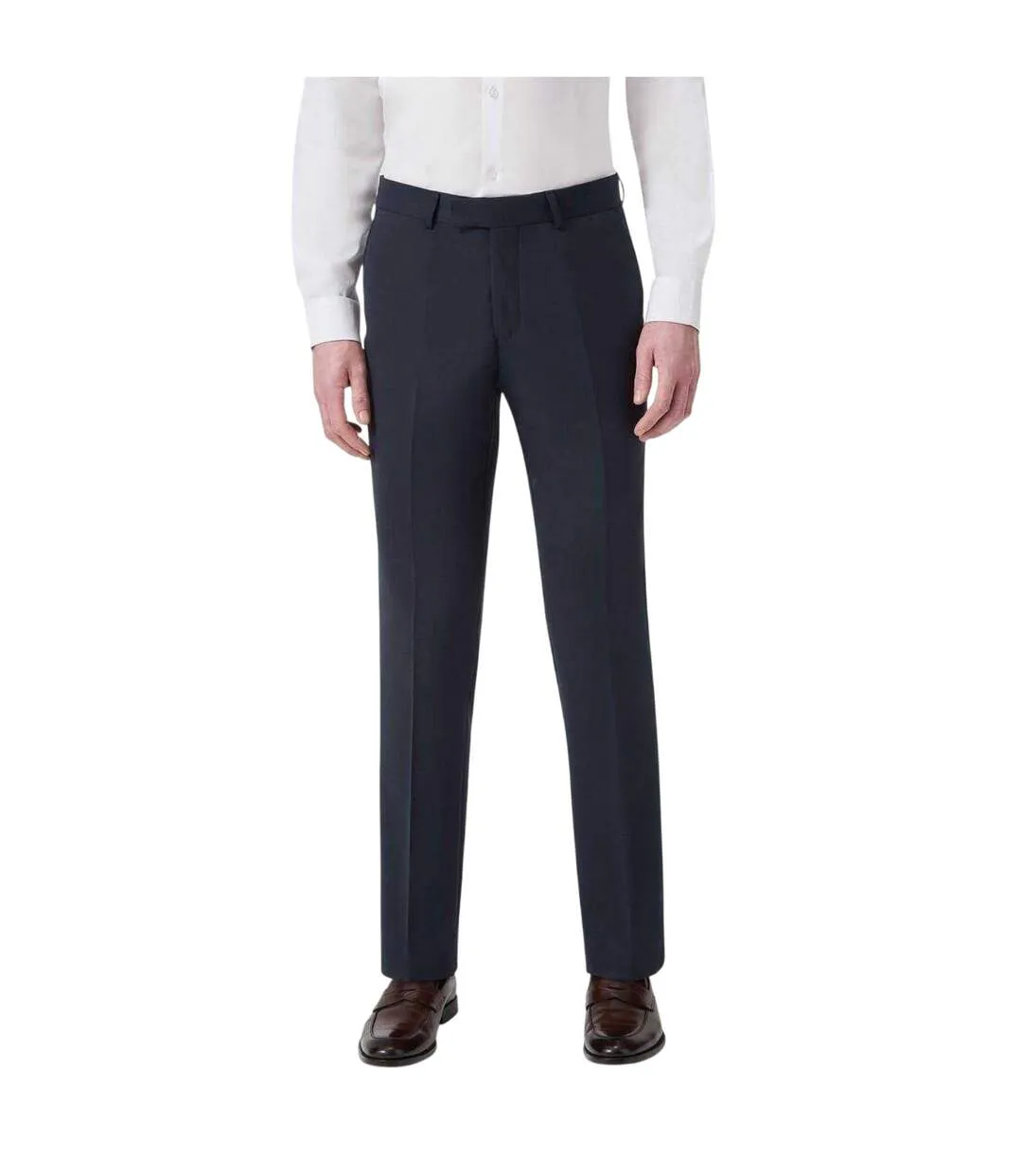 Pantalon Habillé Mariage Homme Bleu Marine Twisted Tailor-2
