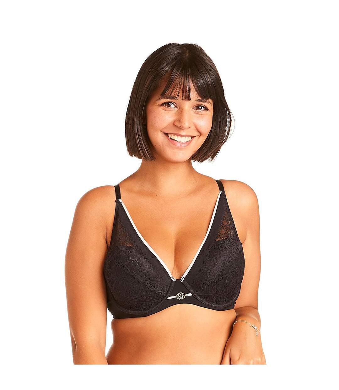 Soutien-gorge ampliforme noir Image