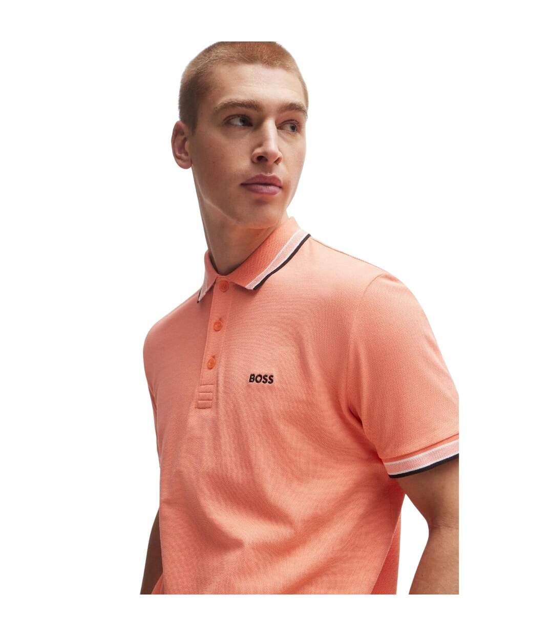 Polo Paddy Homme Rouge Boss-4