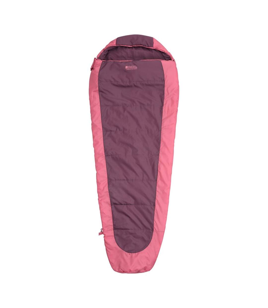 Microlite 500 Left Zip Midseason Sleeping Bag One Size Burgundy Mountain Warehouse-3