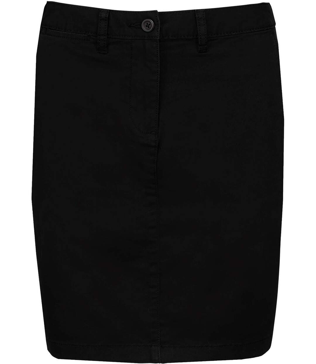 Jupe chino femme - K762 - noir-2