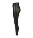 Legging Glamour Femme Noir Chiné Urban Classics-3