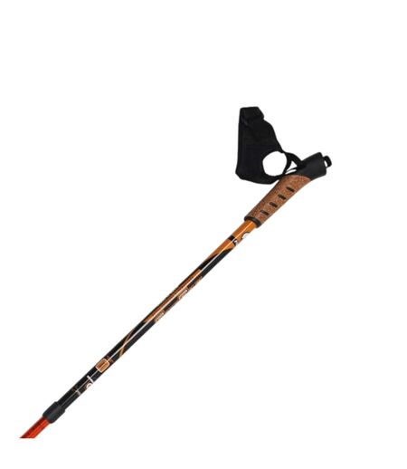 Bâton De Randonnée 110 Cm-135 Cm Noir Rouge Sportech