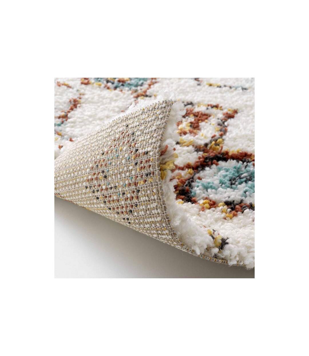 Tapis Déco Shaggy Vasco 60x110cm Multicolore-3